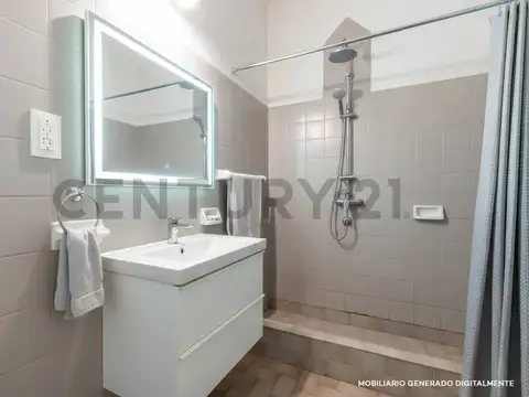 Casa 3 ambientes con 1 baño