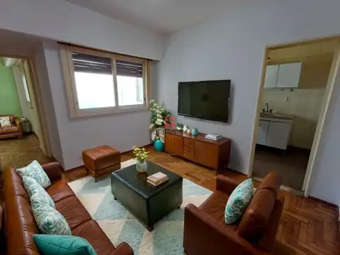 Luminoso Departamento 2 de  ambientes