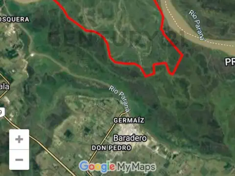 Venta de Campo, Isla en Baradero San Pedro, 6.800 Hectáreas