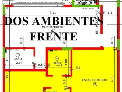 DEPARTAMENTO 2 AMBIENTES CON TERRAZA  EN VENTA EN POZO