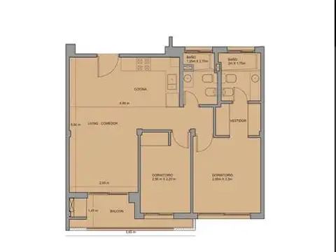 Departamento en Venta A Estrenar