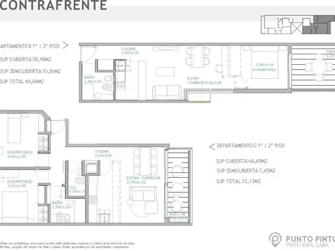 Departamento en Venta al Oeste