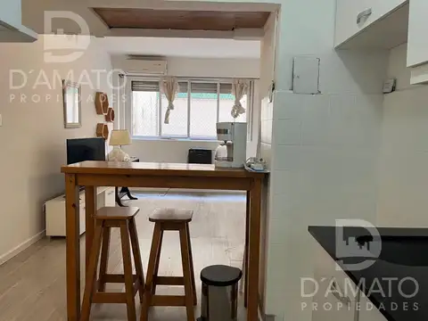Departamento 2 ambientes con 1 baño