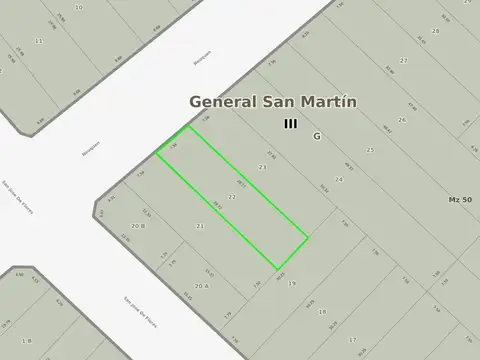 Venta Terreno Lote Villa Ballester