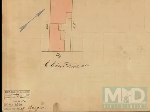 Terreno en Alquiler en Villa Crespo, $ 3.000.000