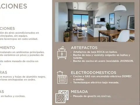 Departamento en Venta de 2 dormitorios