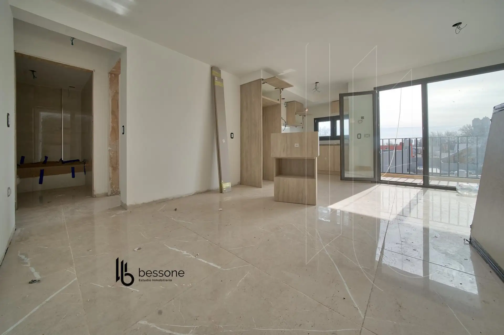 Tres ambientes BALCON A estrenar PERLA NORTE