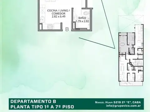 Olazabal 5484 , Piso 1