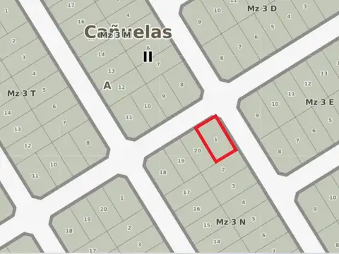 Terreno de 370m2 en venta Moradas de Máximo, Cañuelas