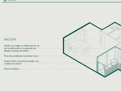 Departamento en Venta en Nuñez, USD 309.000