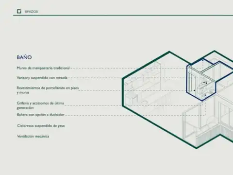 Departamento 4 ambientes con 1 baño