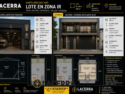 Casa 2 ambientes con parque en venta (copia)