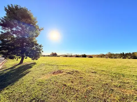 TERRENO CON FONDO INFINITO A LA LAGUNA