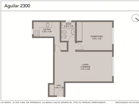 Departamento en Venta en Belgrano, USD 105.000