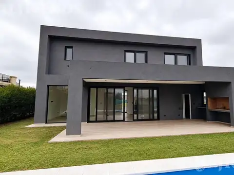 Casa A ESTRENAR Riberas Lote Interno con Pileta excelente calidad PG A