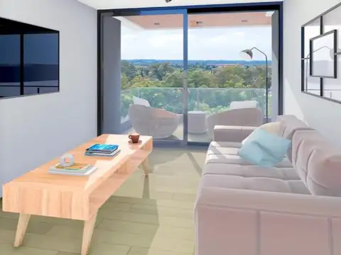 Departamento 3 ambientes con 1 baño