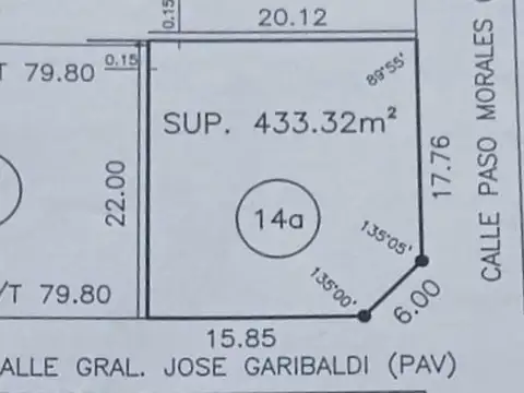 Paso Morales 1300