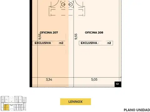 Venta oficina Funes centro