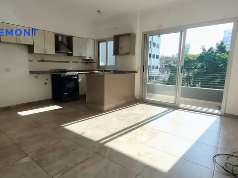 Departamento 2 ambientes con 1 baño