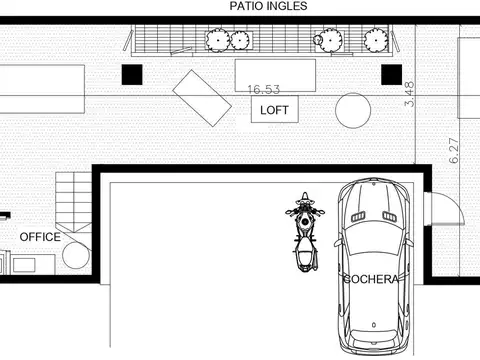 LOFT - DEPOSITO 1 SS - VENTA - PALERMO - COCHERA
