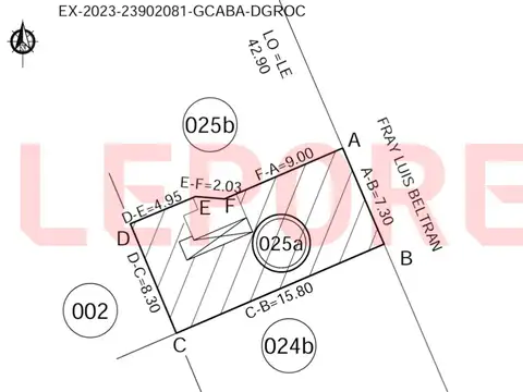 Venta de lote para construir 900m2, Flores