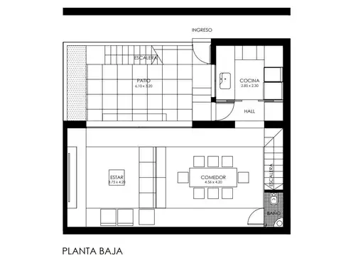 Depto Tipo Casa en Venta A Estrenar