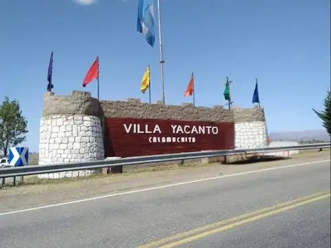Terreno en Venta en Yacanto Calamuchita, Calamuchita