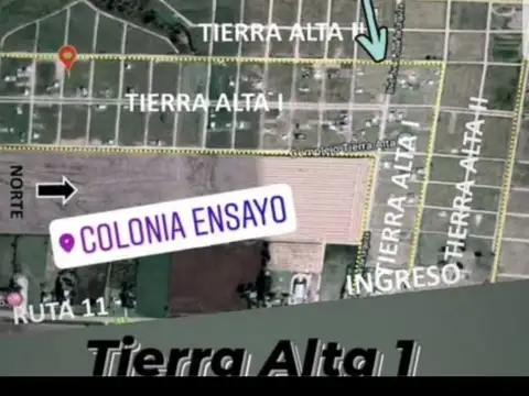 Terreno en venta en Colonia Ensayo