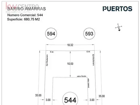 Puertos del Lago Amarras al 500
