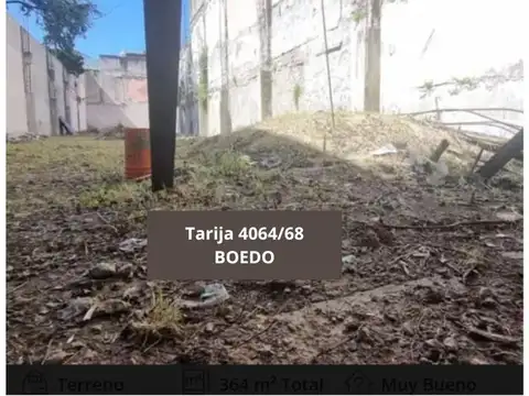 Terreno en Venta 42  mts Fondo