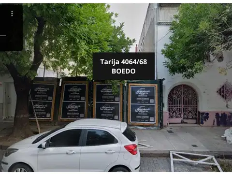 Venta Terreno en Boedo 944.57 m2 construibles