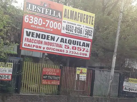 Terreno en Venta de 5057,0 m2