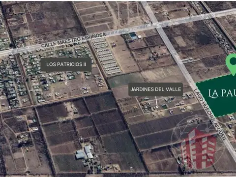 Terreno en Venta 40  mts Fondo