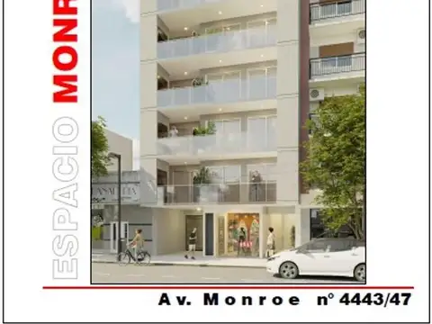 Departamento en el emprendimiento Monroe 4437