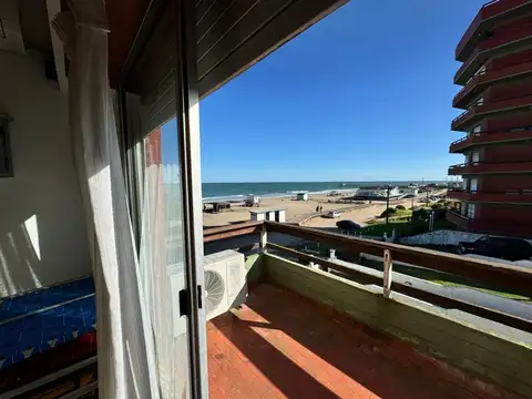 Departamento monoambiente frente al mar en Villa Gesell