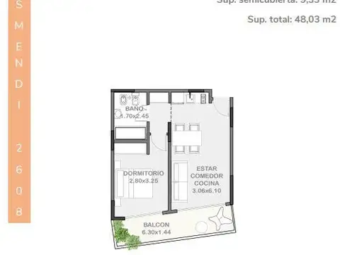 Departamento en Venta A Estrenar