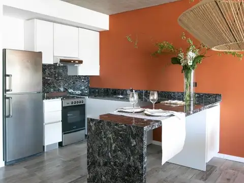 Departamento 2 ambientes con 1 baño