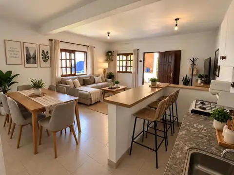 Casa multifuncion - vivienda + galpon y depto en planta alta (ideal inversor)