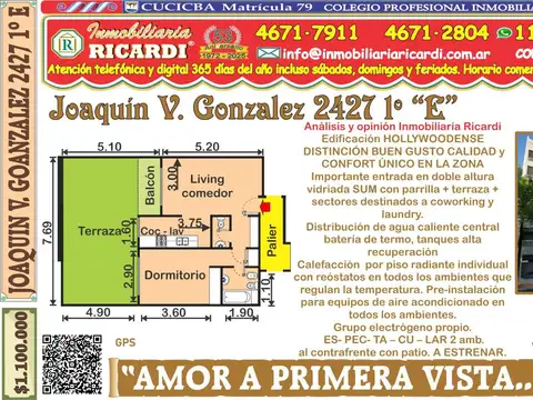 AMOR A PRIMERA VISTA 2 amb PREMIUM a estrenar mega terraza  