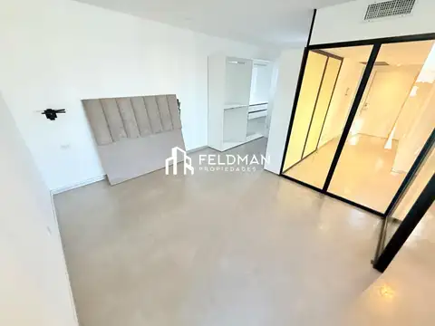 Departamento 2 ambientes con 2 baños