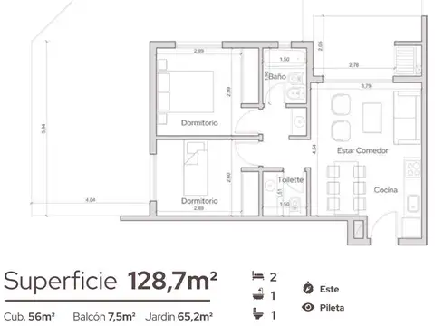 Pacheco Central - Santa Fe  al 200