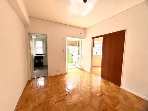 venta depto 2 amb con balcon - reciclado a nuevo - 40 m2 - apto credito