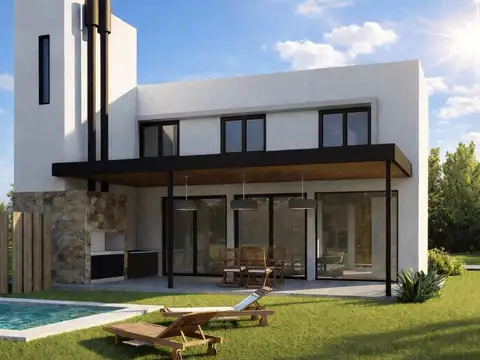 Venta de Espectacular Casa de Tres Dormitorios en Funes Lakes