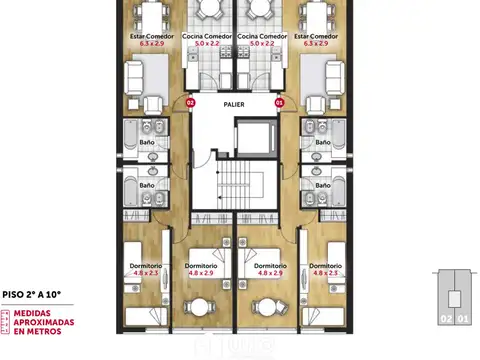 Catamarca 1700, Piso 10