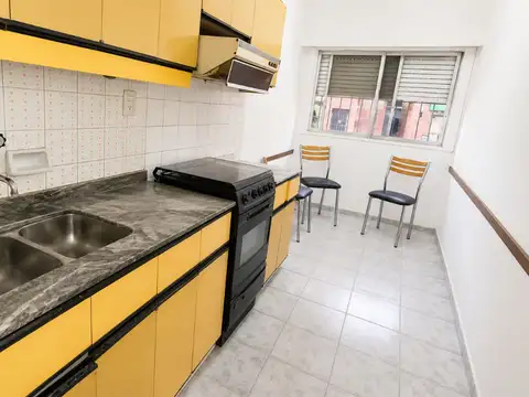 Departamento 3 ambientes con 2 baños