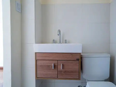 Departamento 2 ambientes con 2 baños