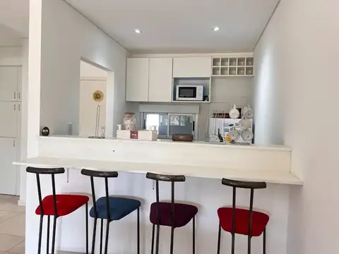 Departamento 2 ambientes con 2 baños