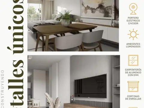 Departamento en Venta de 2 ambientes