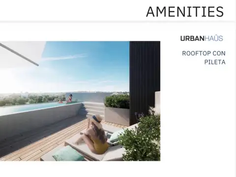 Monoambiente con Amenities Pileta Parrilla - Palermo Soho