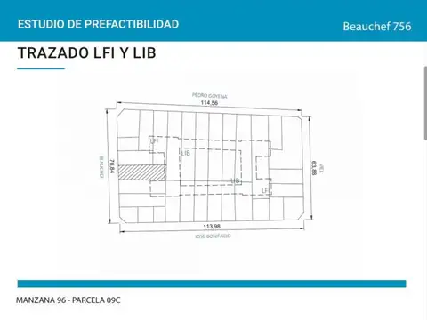 Terreno en Venta 29,08  mts Fondo